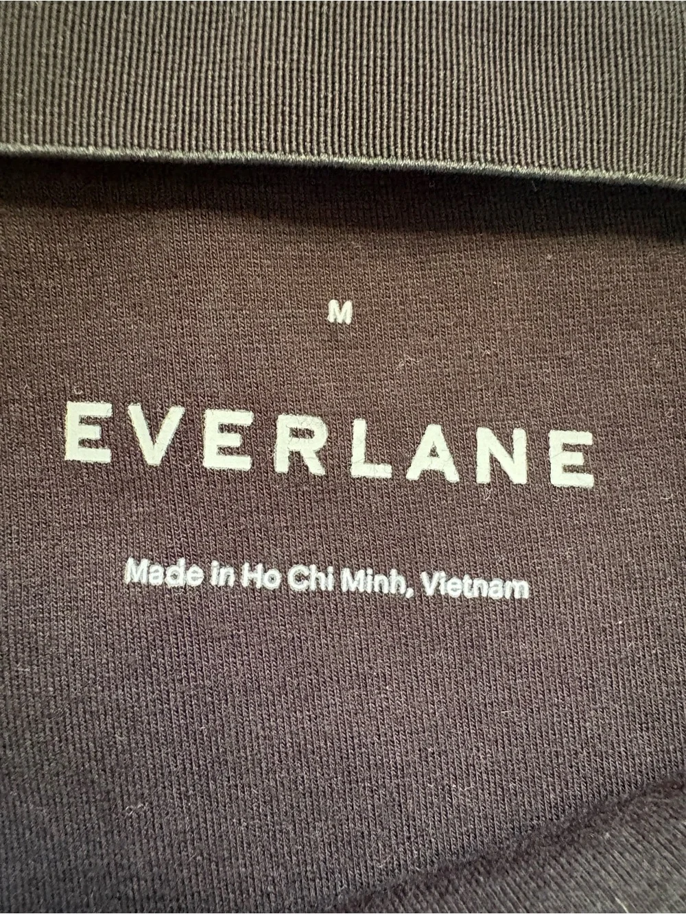 Everlane The Dream Kick Flare Black Pant Size Medium Modal Cotton Blend - Picture 6 of 11